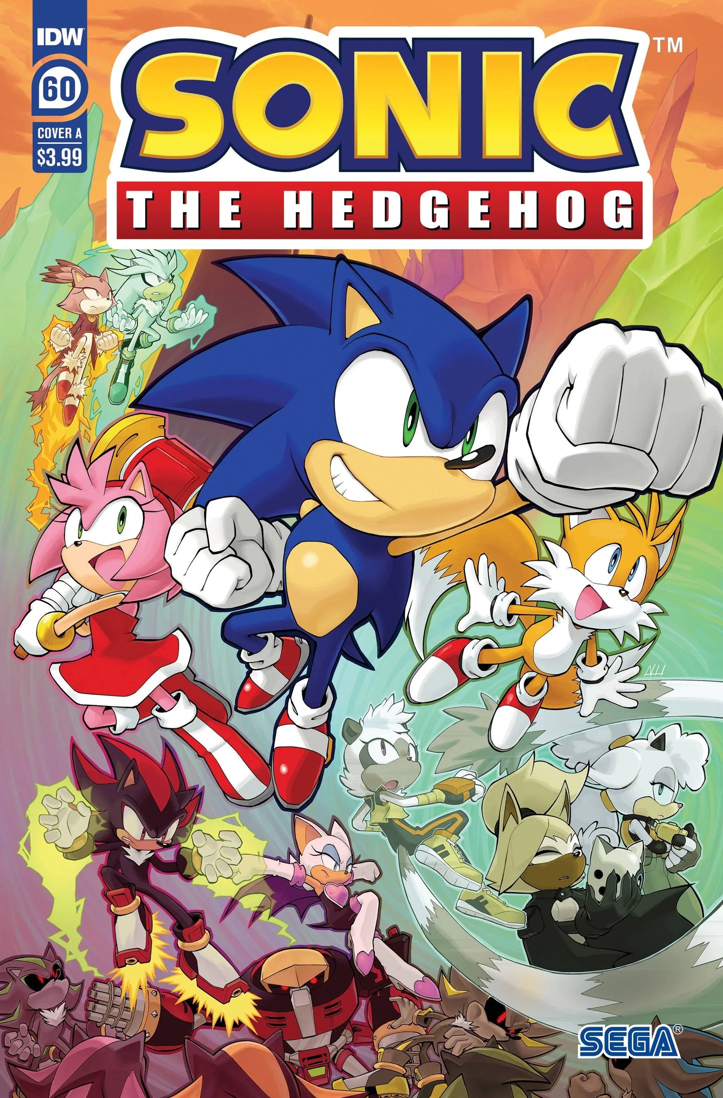 Sonic The Hedgehog #60 Cvr A Hammerstrom (05/10/2023)