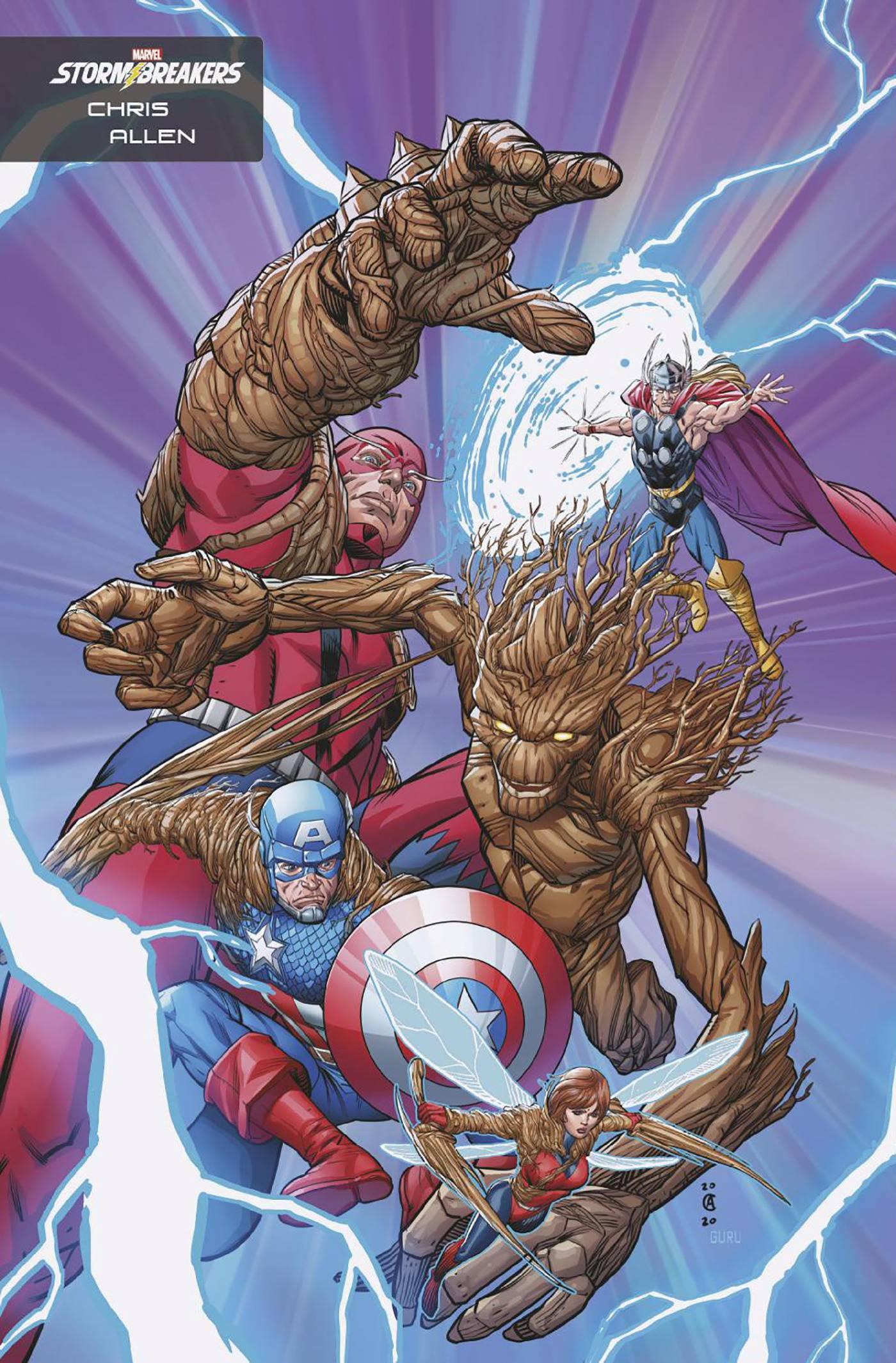 Avengers War Across Time #4 - Allen Stormbreakers Var (04/05/2023)