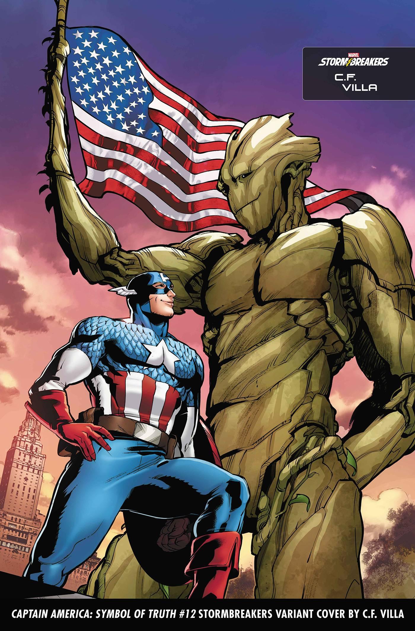 Captain America Symbol Of Truth #12 - Villa Stormbreakers Var (04/26/2023)