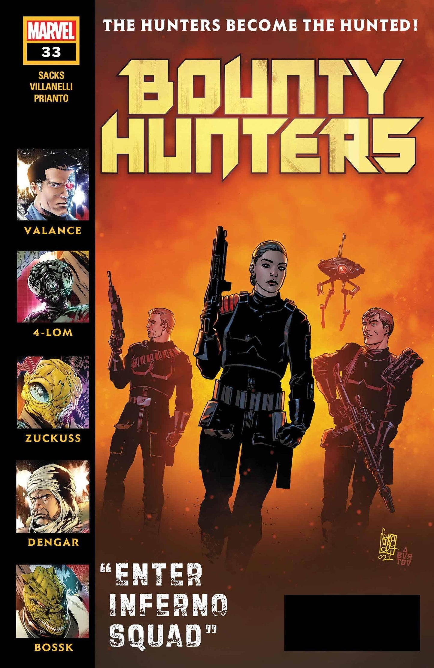 Star Wars Bounty Hunters #33 (04/12/2023)