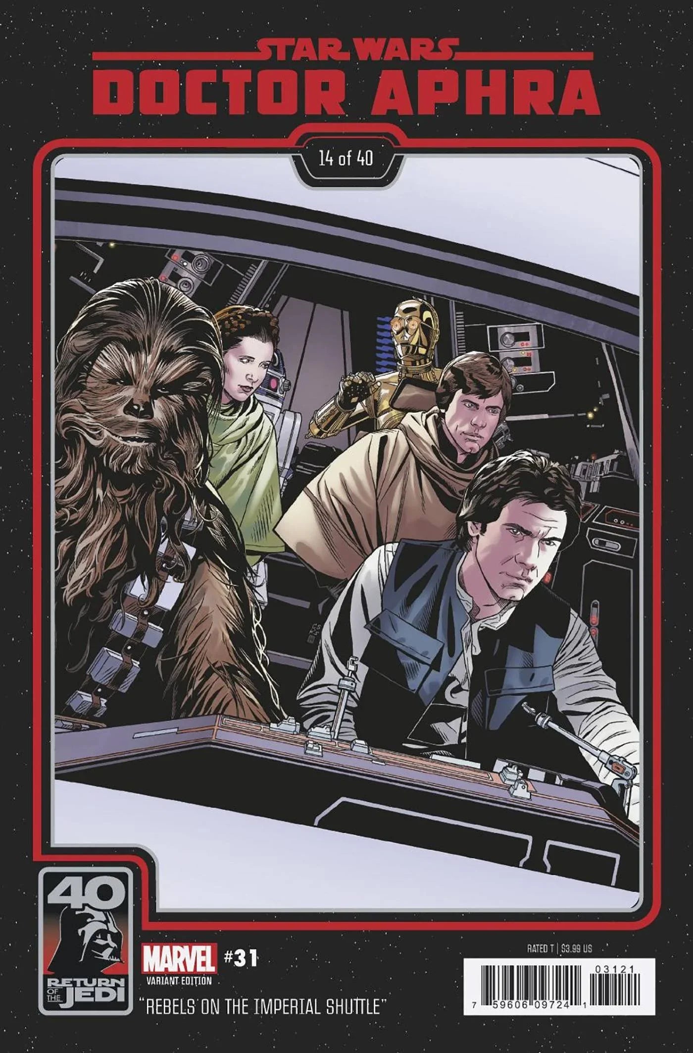 Star Wars Doctor Aphra #31 - Return Jedi 40Th Anniv Var (04/26/2023)