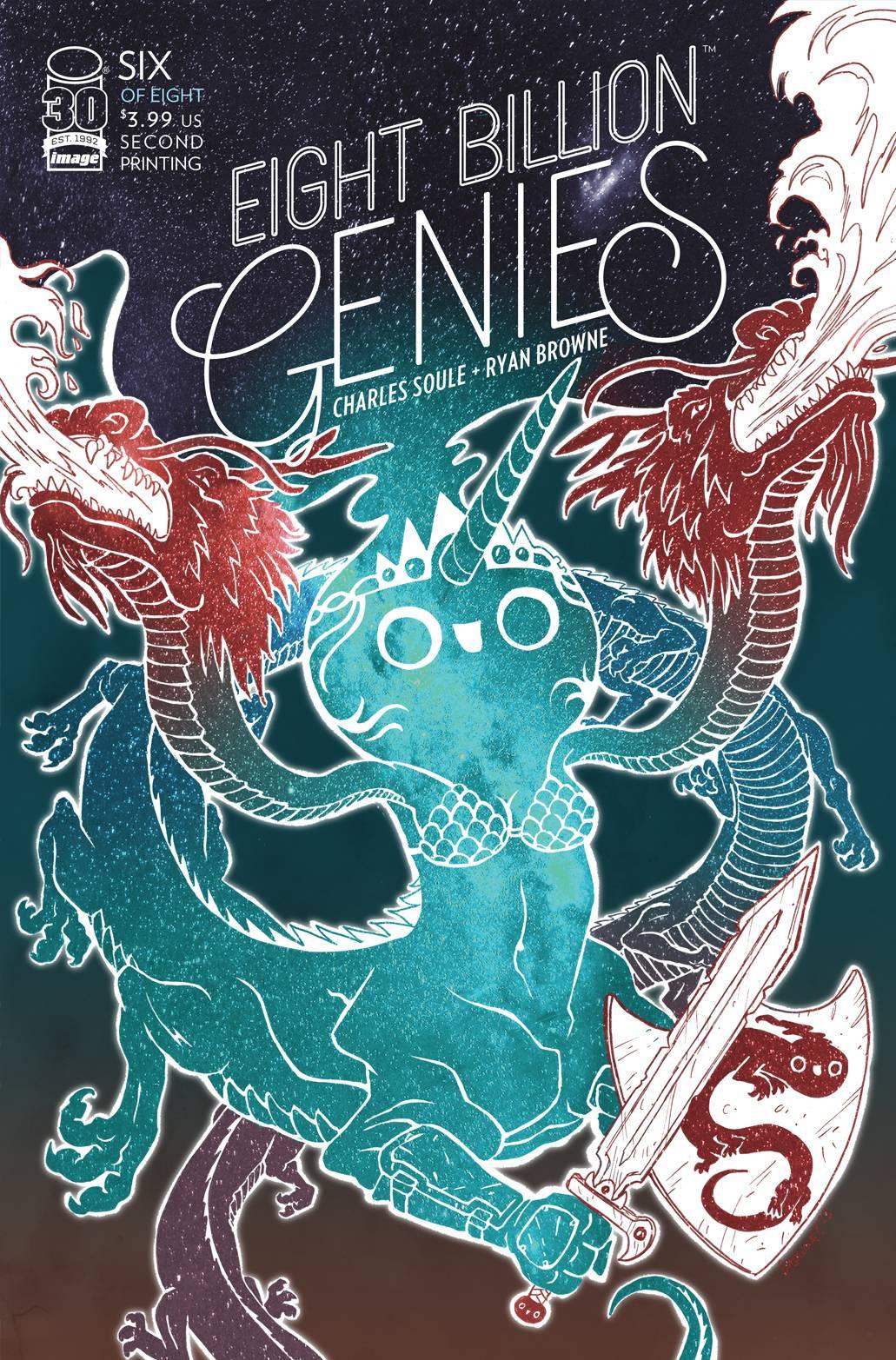 Eight Billion Genies #6 (Of 8) 2nd Printing Variant (Mr) (02/01/2023)