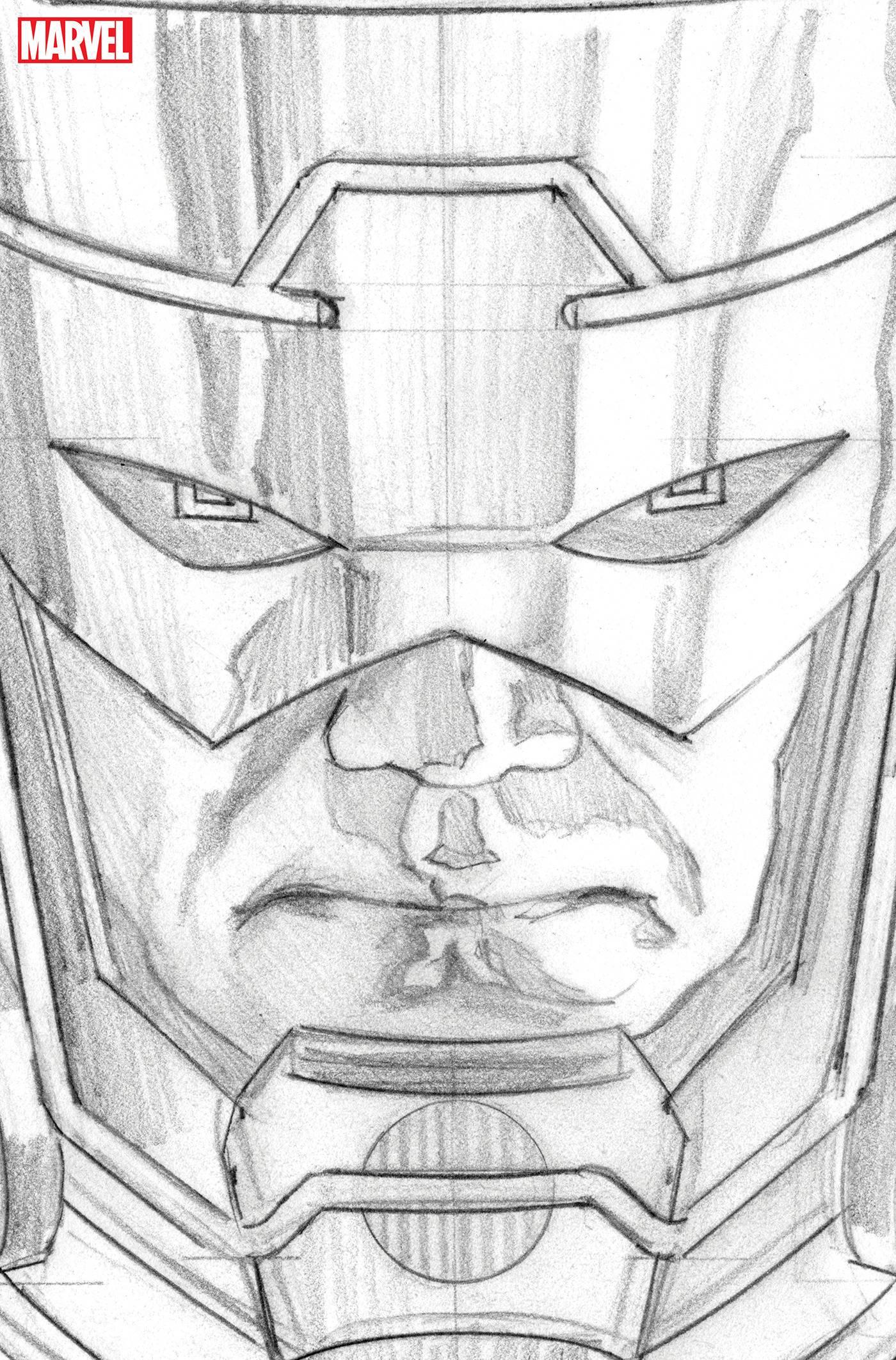 Avengers Assemble Omega #1 - 1:100 Incentive Ross Virgin Sketch Variant