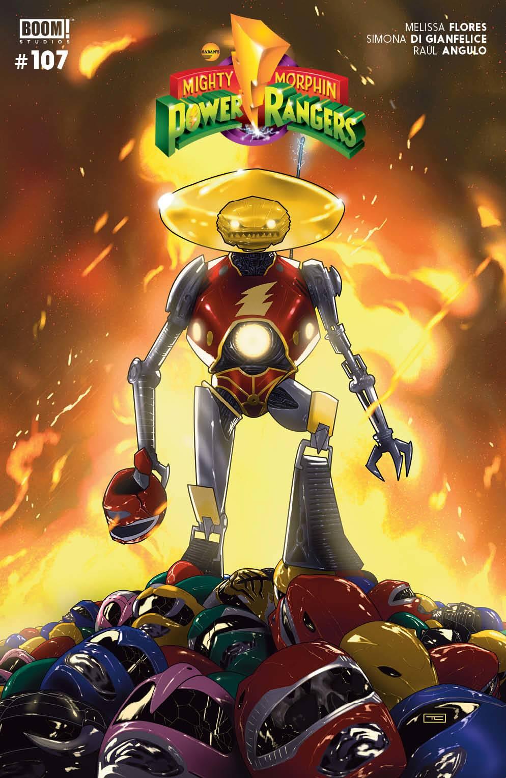 Mighty Morphin Power Rangers #107 Cvr A Clarke (C: 1-0-0) (04/19/2023)
