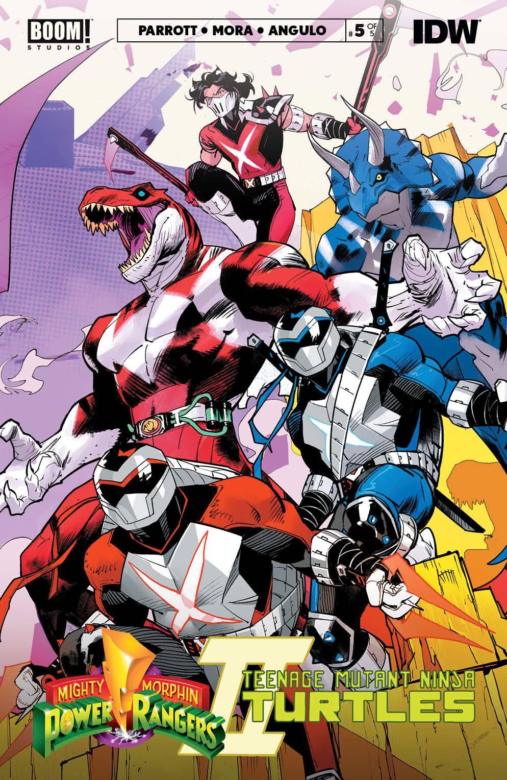Mmpr Tmnt Ii #5 (Of 5) Cvr A Mora (05/03/2023)