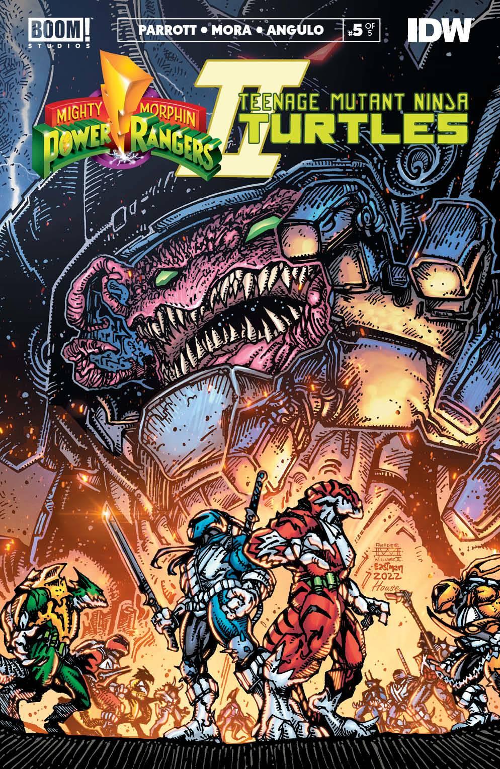 Mmpr Tmnt Ii #5 (Of 5) Cvr B Eastman & Williams Ii (05/03/2023)