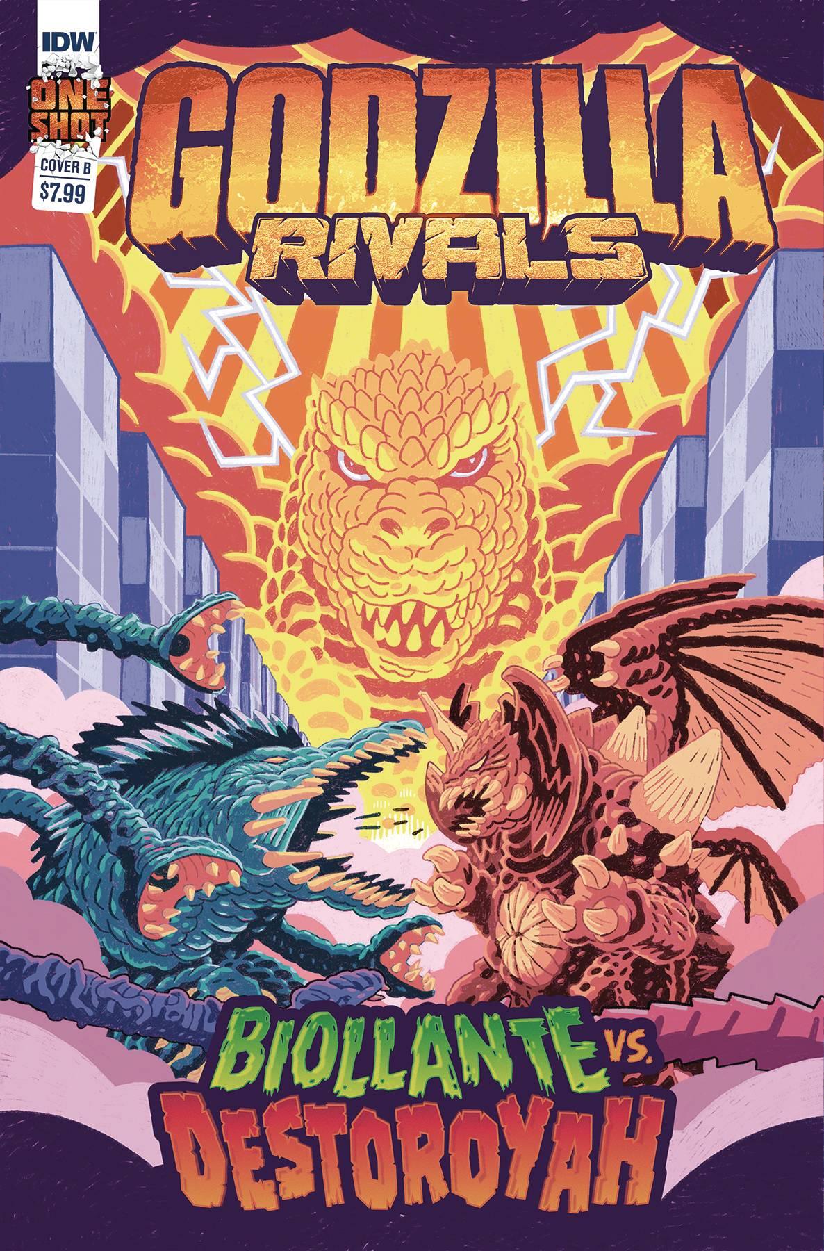 Godzilla Rivals Biollante Vs Destoroyah Cvr B Maclean (Mr) (05/10/2023)