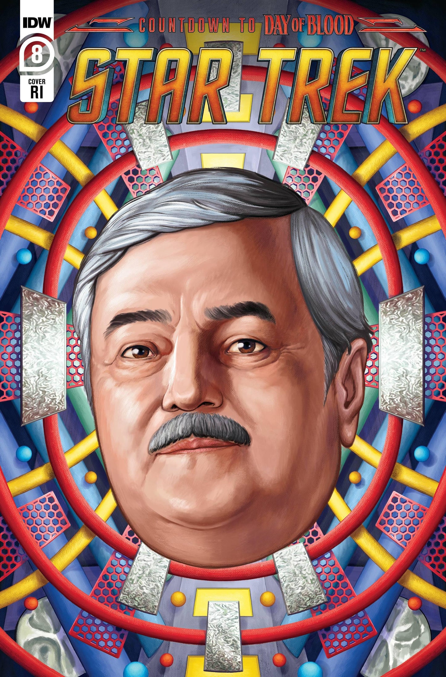 Star Trek #8 Cvr E 25 Copy Incv Ward (05/17/2023)
