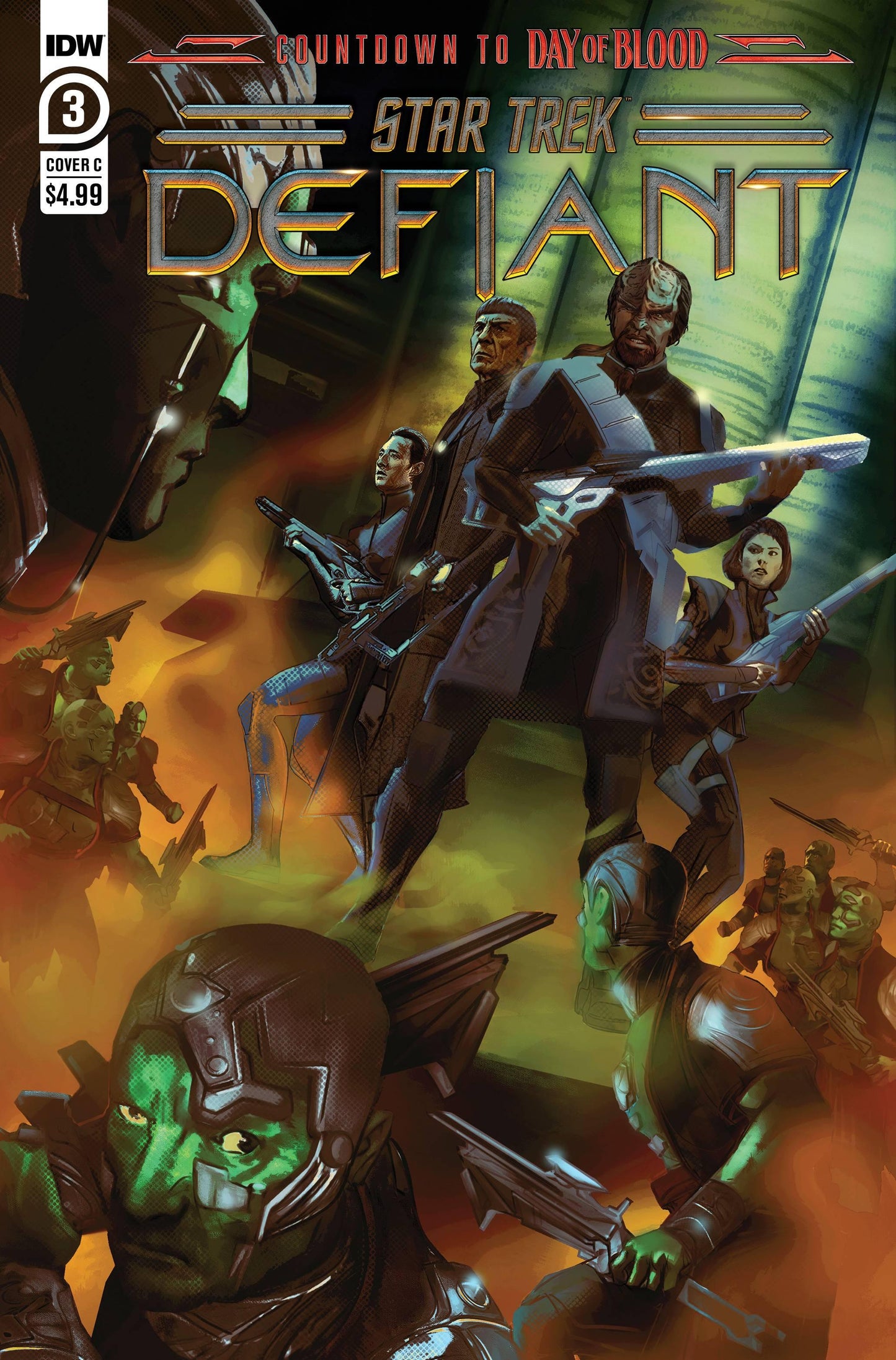 Star Trek Defiant #3 Cvr C De Martinis (05/10/2023)