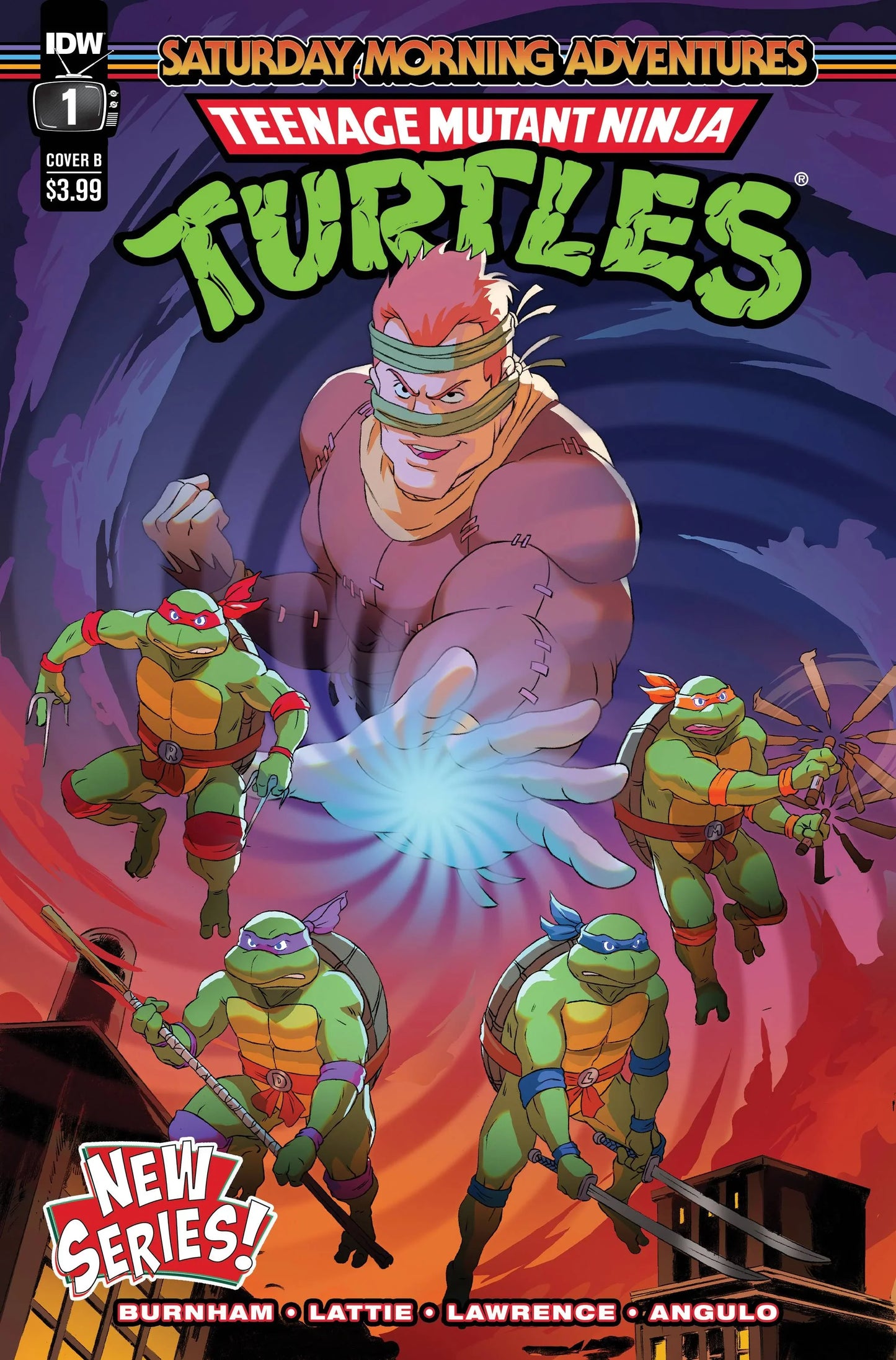 Teenage Mutant Ninja Turtles Saturday Morning Adventure Continued #1 Cover B Schoening (05/31/2023)