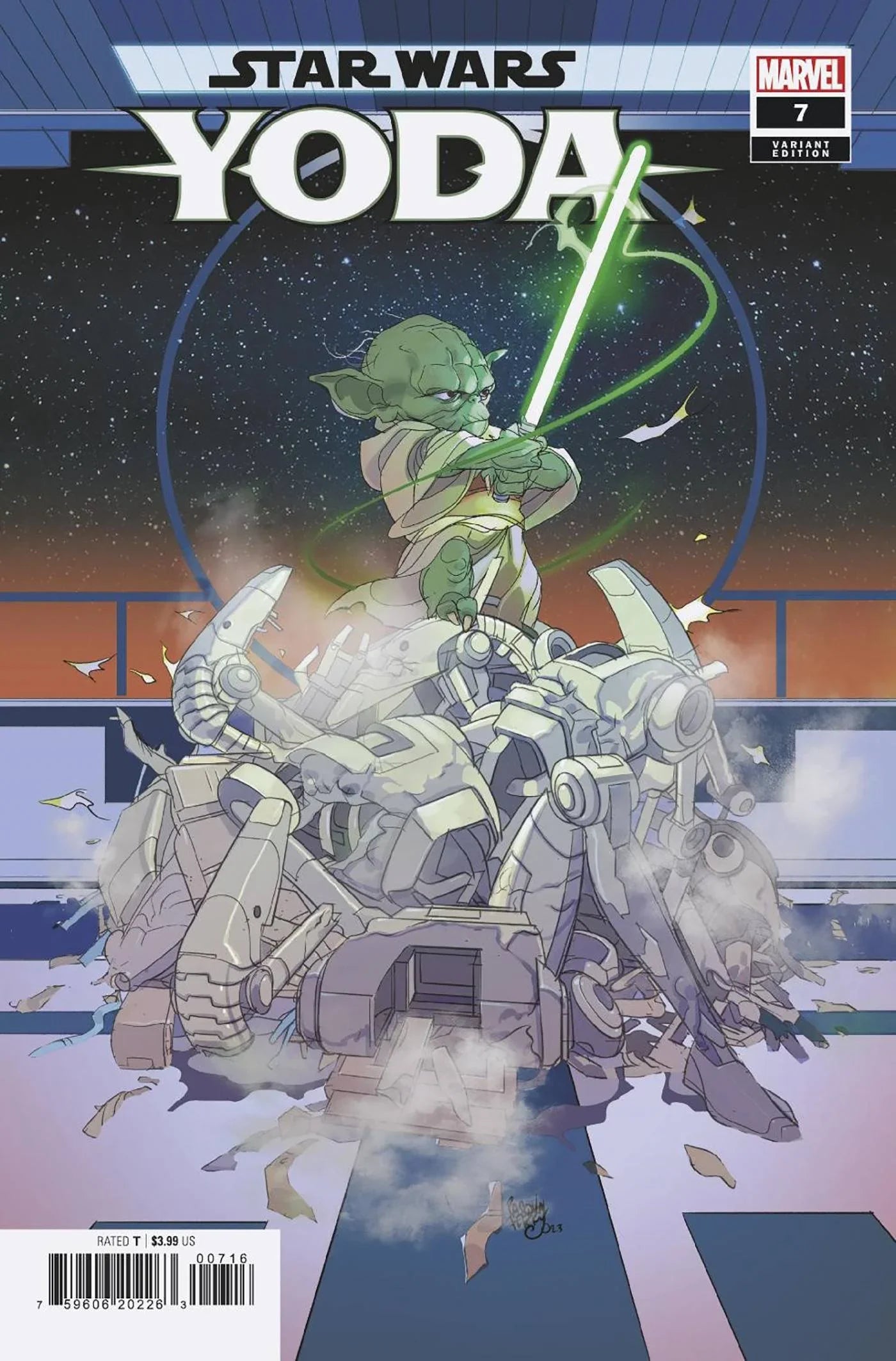 Star Wars Yoda #7 25 Copy Incv Ferry Var (05/03/2023)