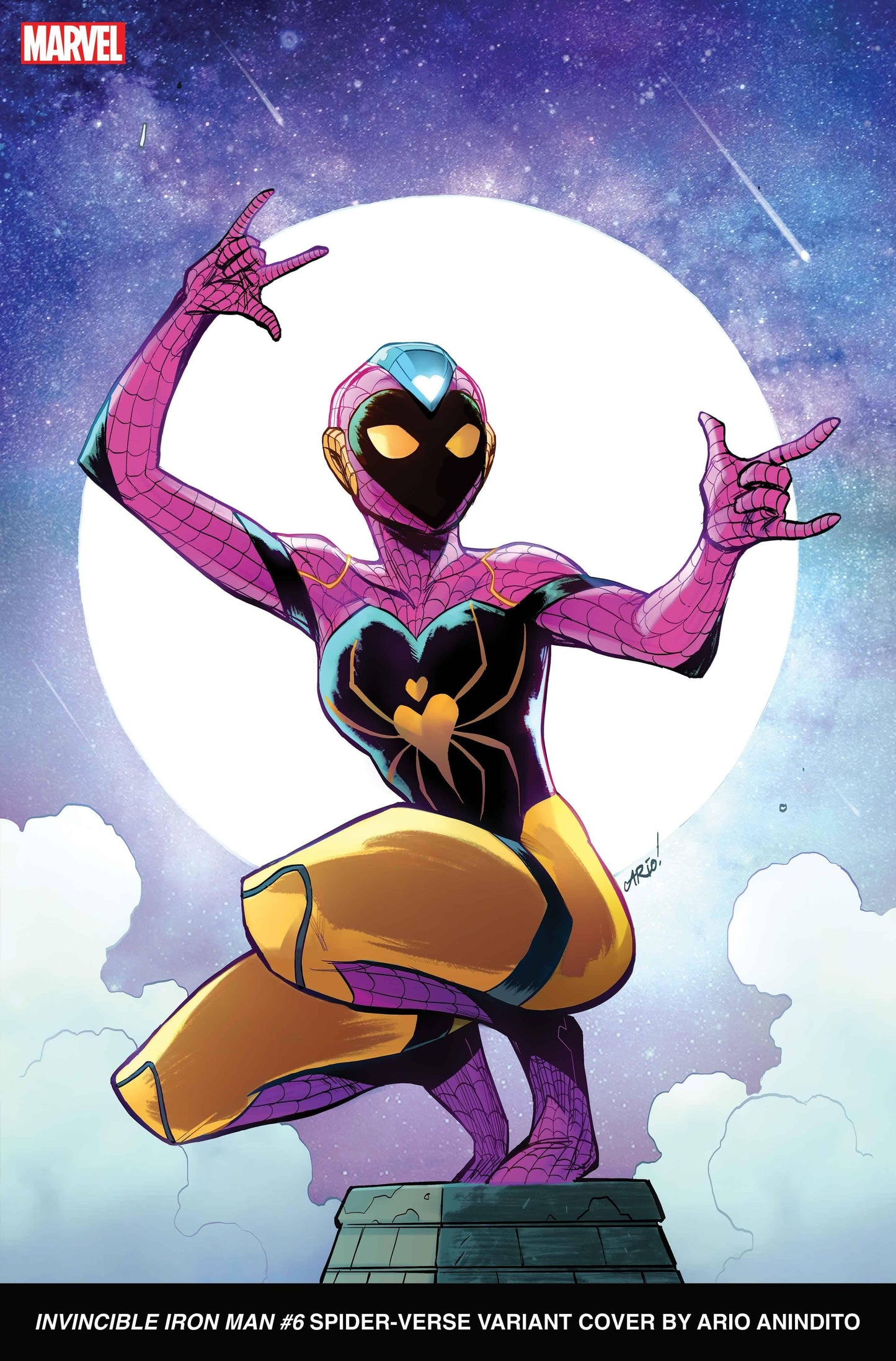 Invincible Iron Man #6 - Anindito Spider-Verse Var (05/10/2023)