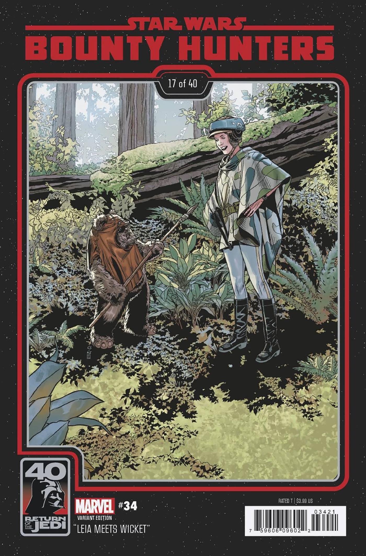 Star Wars Bounty Hunters #34 Return Of Jedi 40Th Anniv Var (05/17/2023)