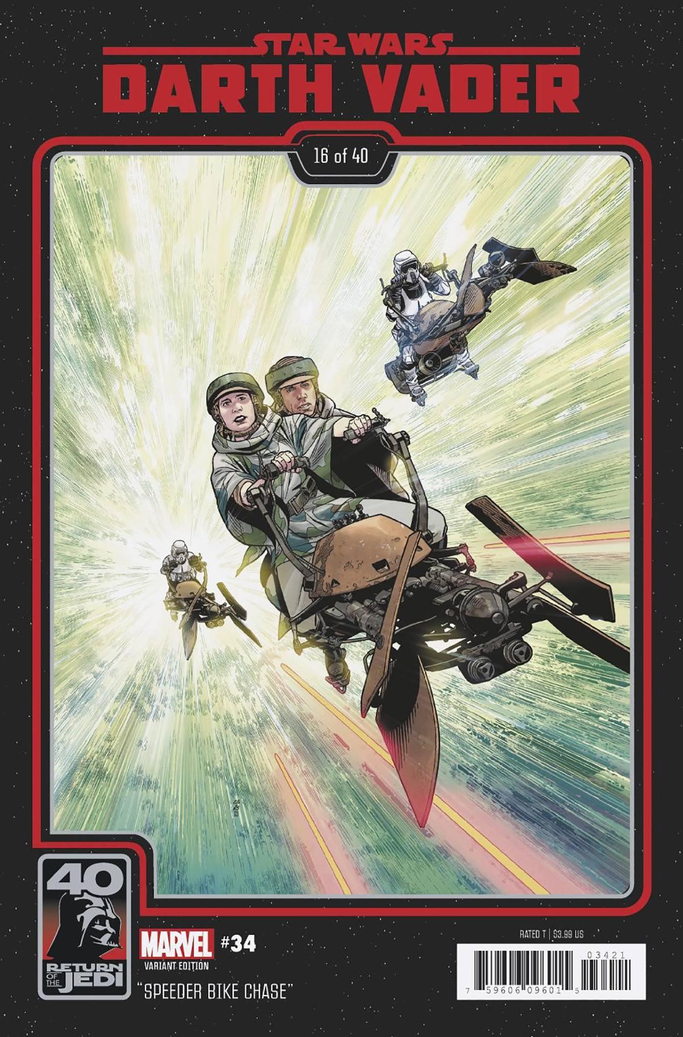 Star Wars Darth Vader #34 - Return Jedi 40Th Anniversary Var (05/10/2023)