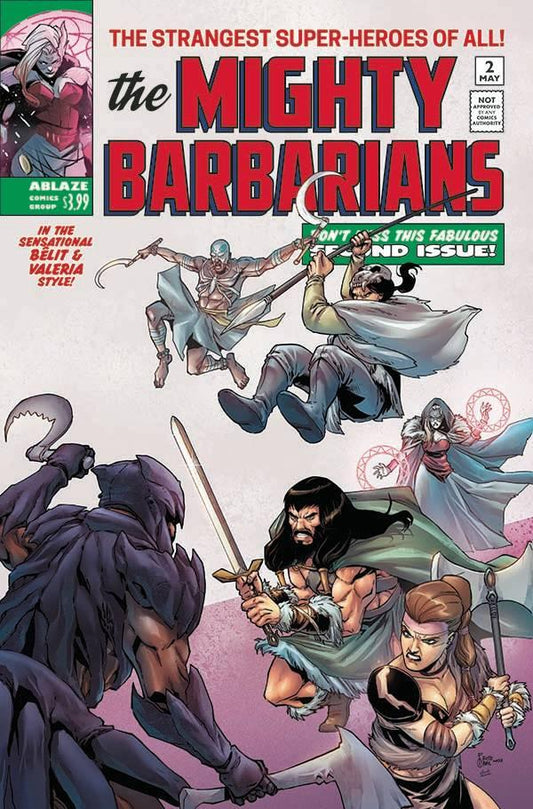 Mighty Barbarians #2 Cvr D Casas Homage (Mr) (05/17/2023)