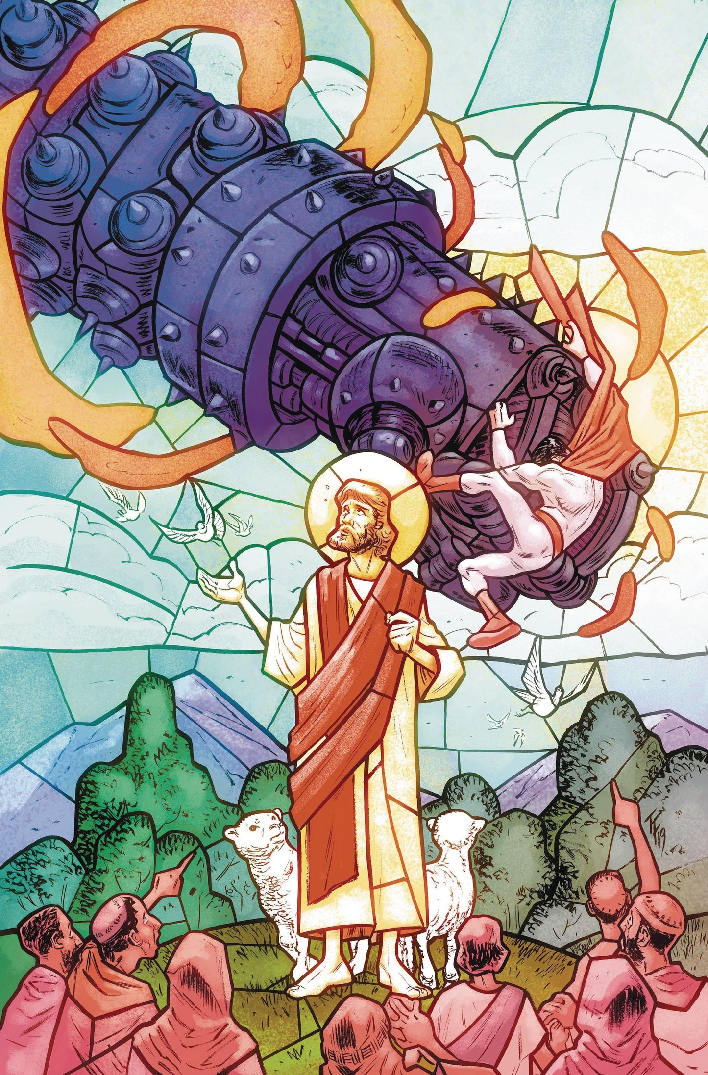 Second Coming Trinity #2 (Of 6) Cvr B Unlockable Fowler (Mr) (05/10/2023)