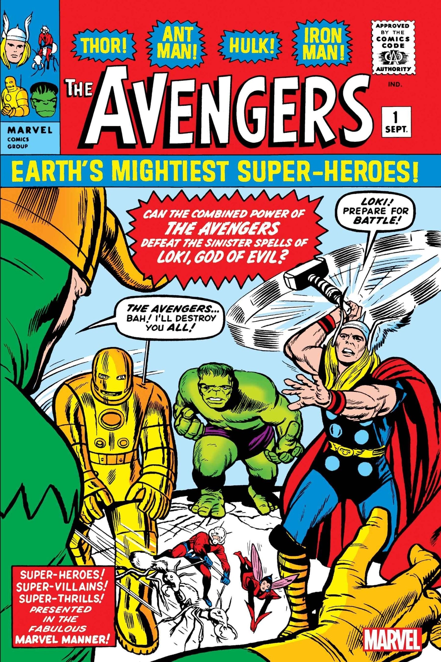 Avengers #1 - Facsimile Edition (05/17/2023)