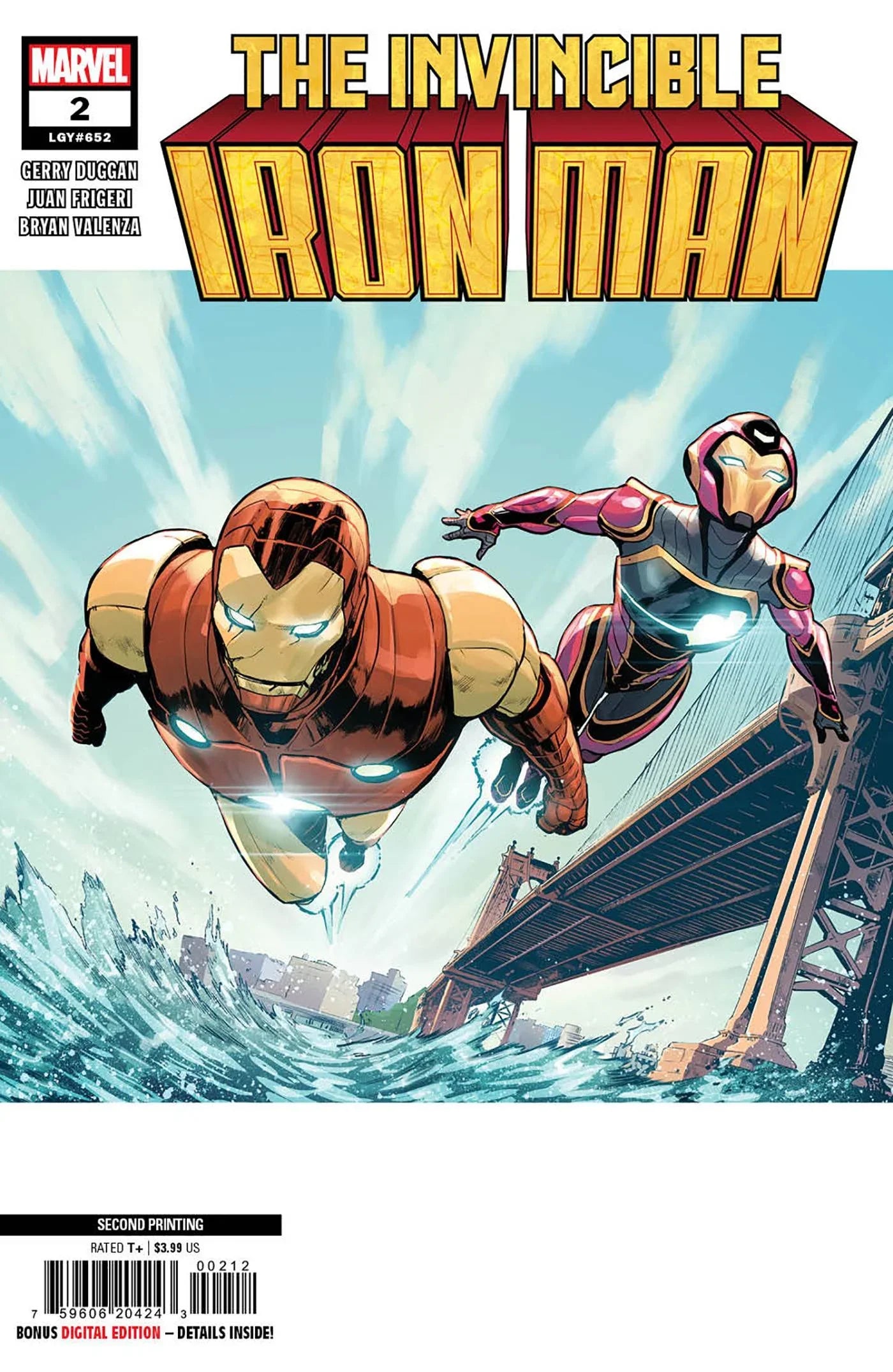 Invincible Iron Man #2 - 2nd Ptg Juan Frigeri Var (03/01/2023)