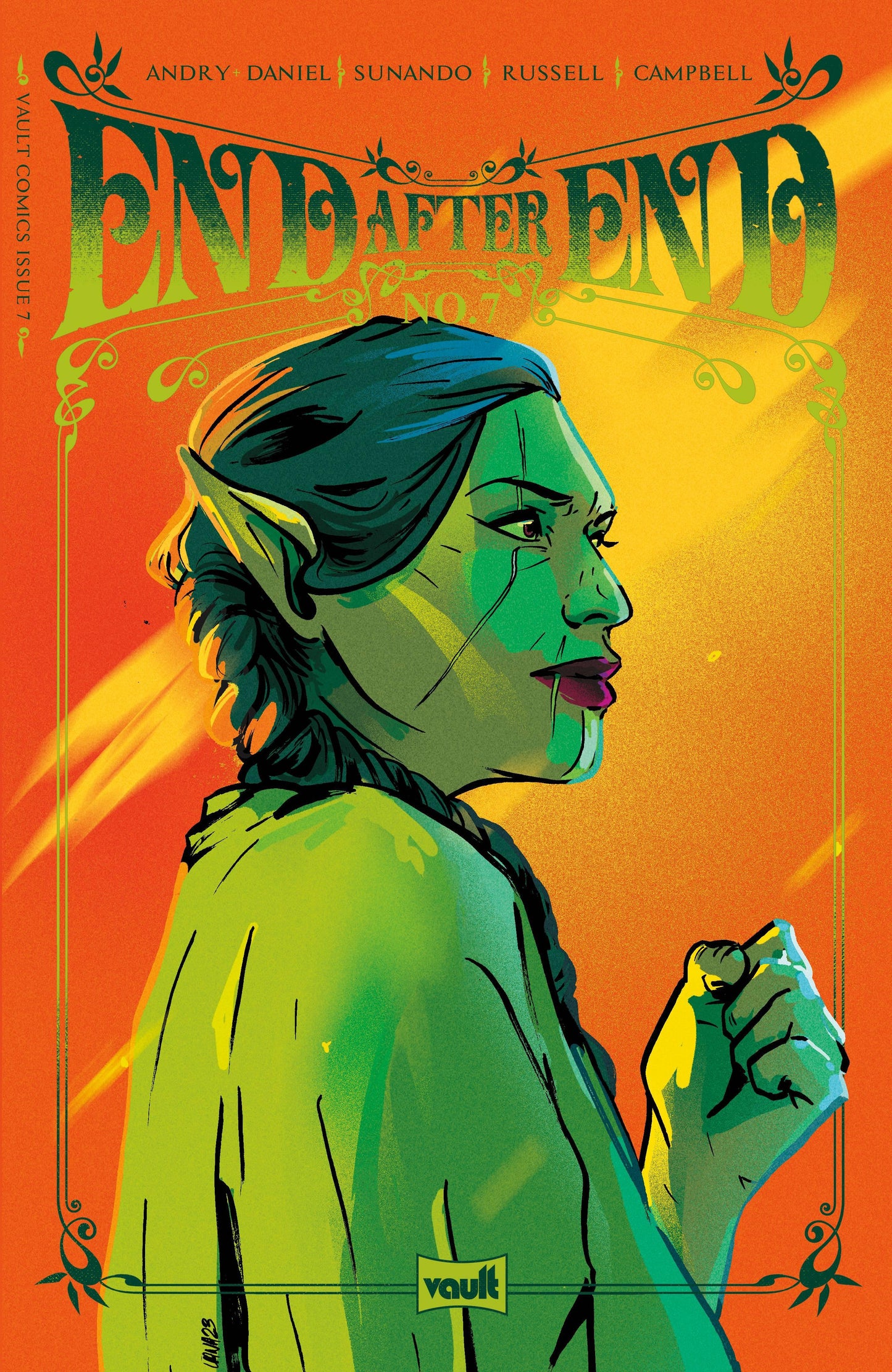 End After End #7 Cvr B Kangas (05/17/2023)