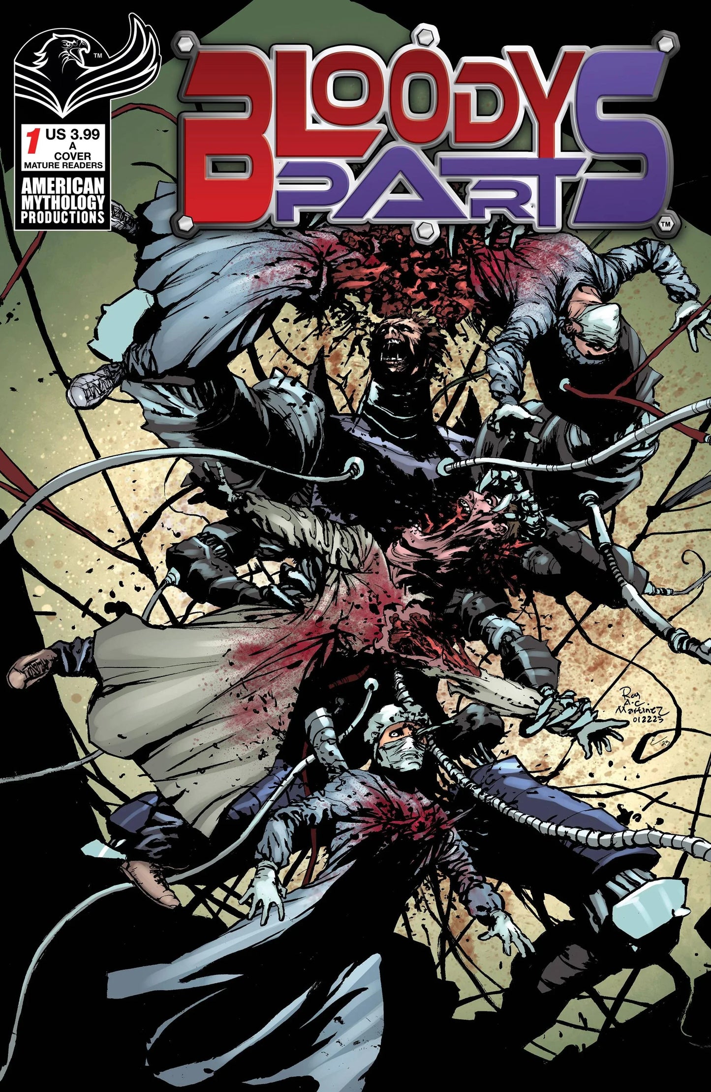 Bloody Parts #1 Cvr A Martinez (Mr) (05/31/2023)