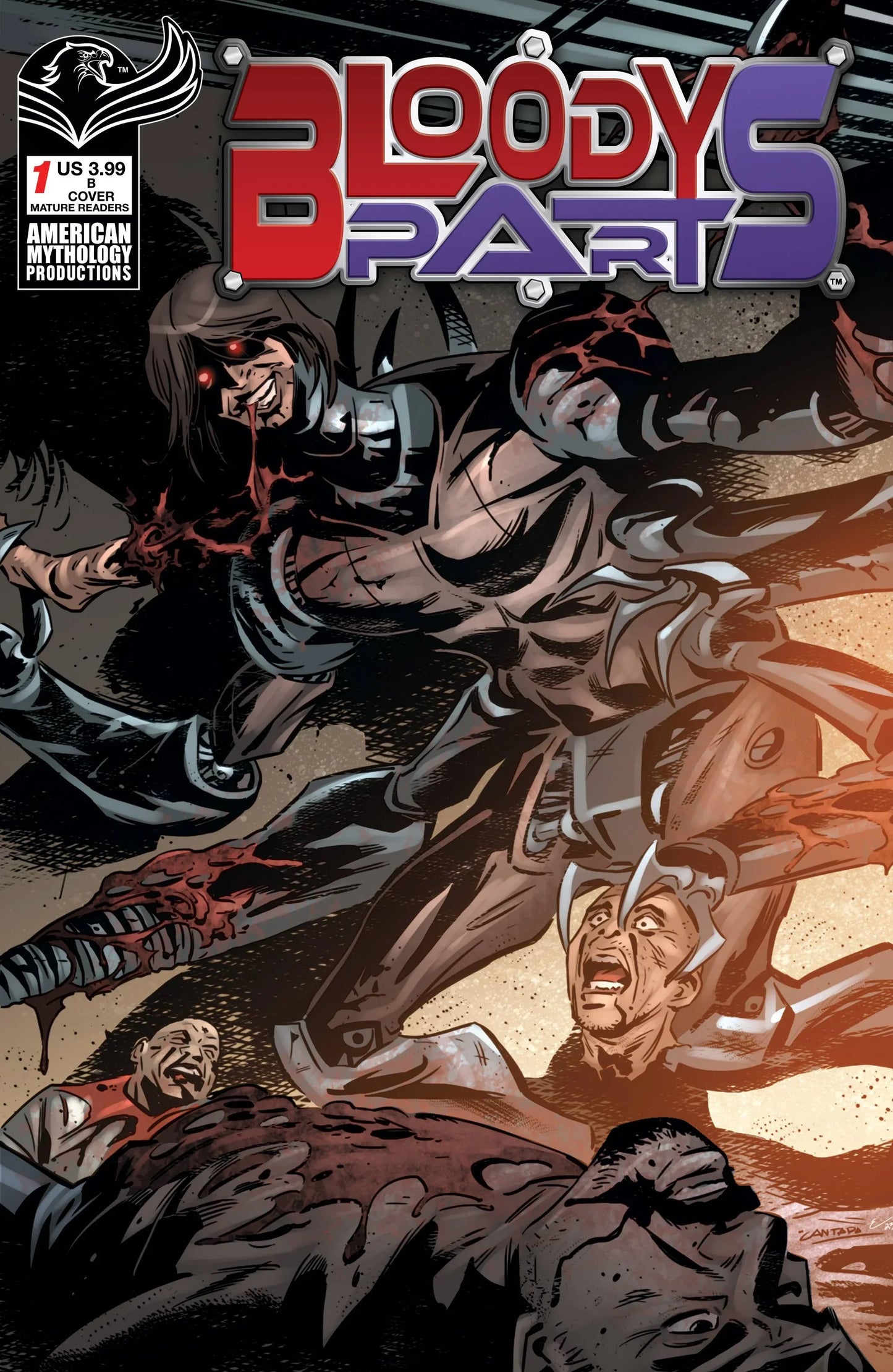 Bloody Parts #1 Cvr B Cantada (Mr) (05/31/2023)