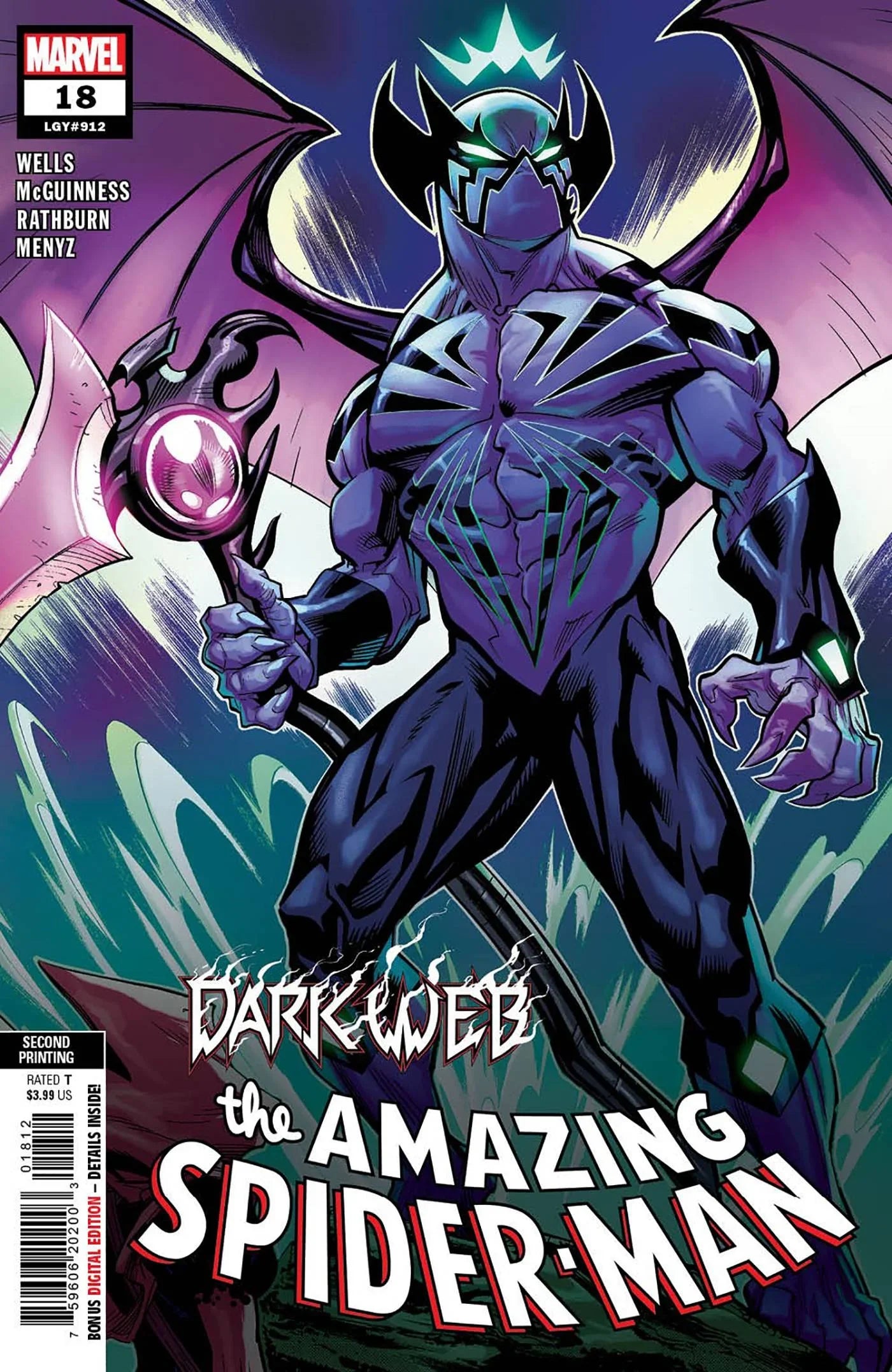 Amazing Spider-Man #18 2nd Ptg McGuinness Var (03/15/2023)