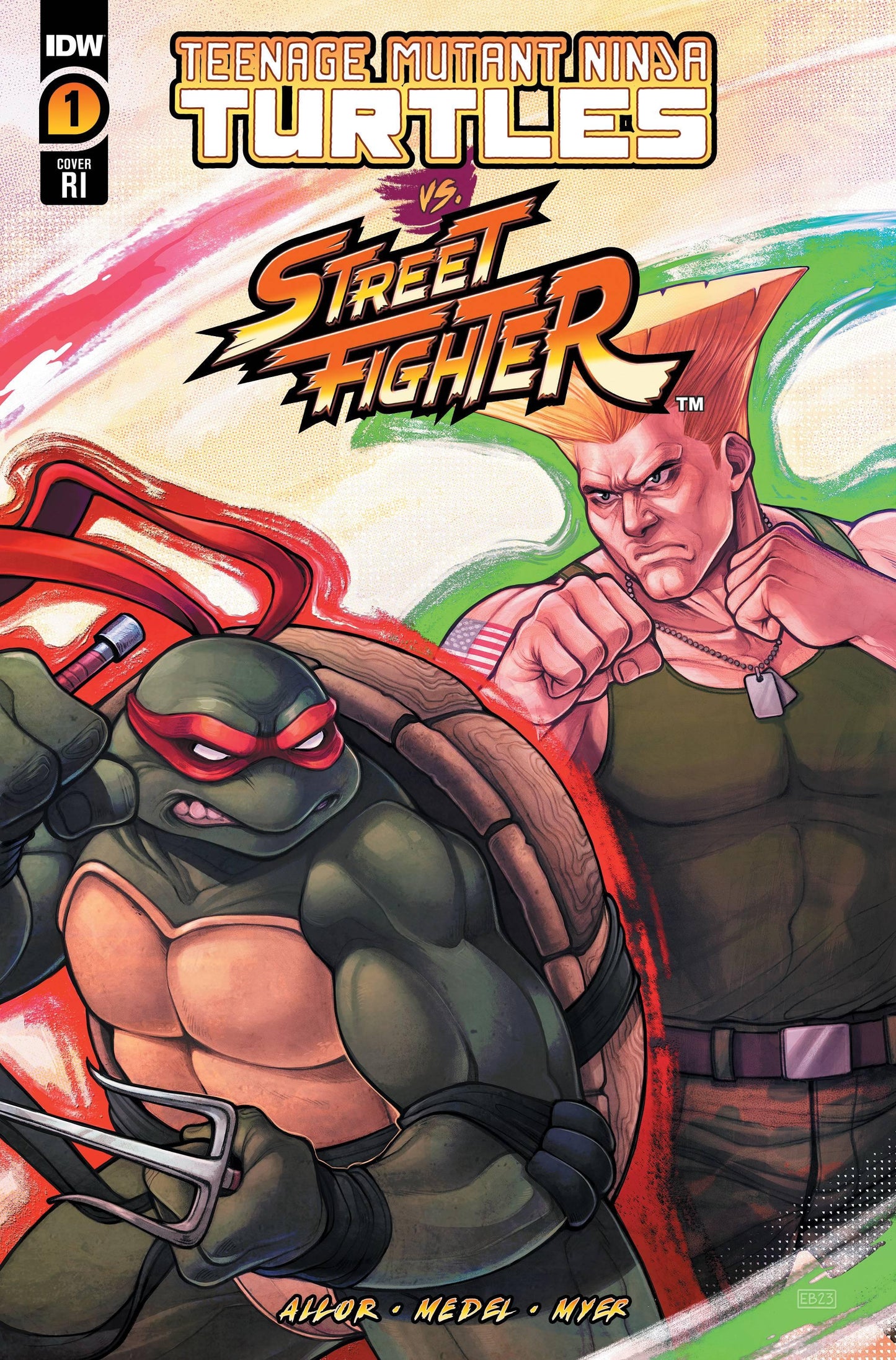 Tmnt Vs Street Fighter #1 (Of 5) Cvr E 50 Copy Incv Beals (06/07/2023)