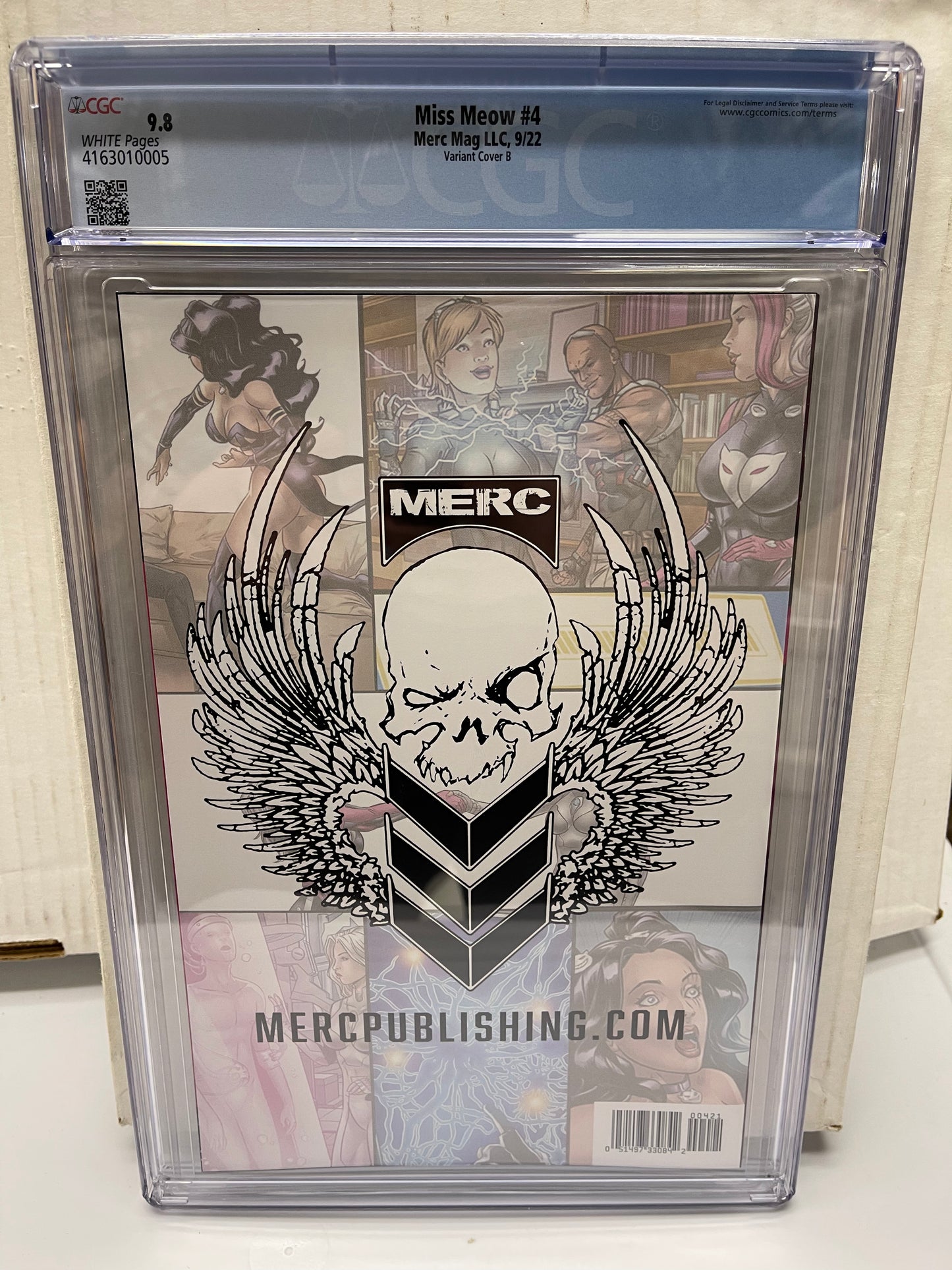 Miss Meow #4 Shikarii Variant B - CGC Graded - 9.8 - 9.8 - 9.8 - 9.8 - 9.8 - 9.8 - 9.8 - 9.8 - 9.8 - 9.8 - 9.8 - 9.8 - 9.8 - 9.8
