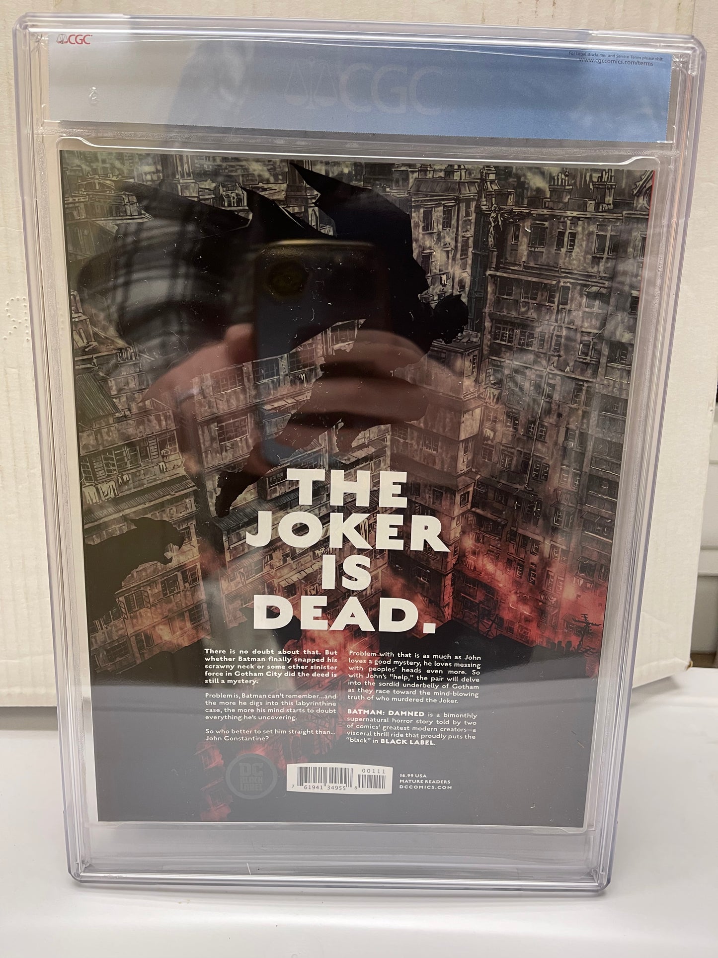 Batman: Damned #1 - CGC Graded 9.9