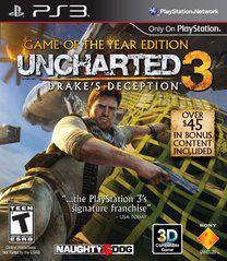 Uncharted 3 [Game of the Year] - (Complete) (Playstation 3)