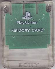PS1 Memory Card [Clear] - (Pre-Played) (Playstation)