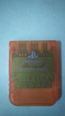 PS1 Memory Card [Clear Red] - (Pre-Played) (Playstation)