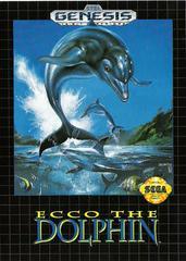 Ecco the Dolphin - (Cosmetically Flawed Game Only) (Sega Genesis)