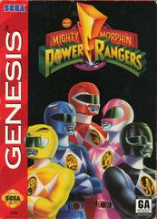 Mighty Morphin Power Rangers - (Game Only) (Sega Genesis)