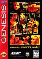 WWF Raw - (Game Only) (Sega Genesis)