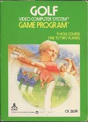 Golf [Text Label] - (Game Only) (Atari 2600)