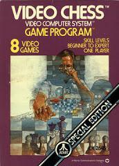 Video Chess [Text Label] - (Game Only) (Atari 2600)