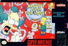 Krusty's Super Fun House - (Game Only) (Super Nintendo)