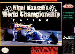 Nigel Mansell's World Championship Racing - (Game Only) (Super Nintendo)