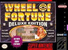 Wheel of Fortune Deluxe Edition - (Game Only) (Super Nintendo)