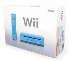 Blue Nintendo Wii System - (Pre-Played) (Wii)