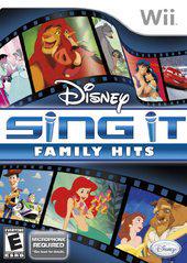 Disney Sing It: Family Hits - (Incomplete) (Wii)