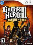 Guitar Hero III Legends of Rock - (Game Only) (Wii)