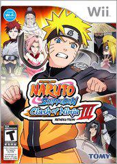 Naruto Shippuden: Clash of Ninja Revolution 3 - (Complete) (Wii)