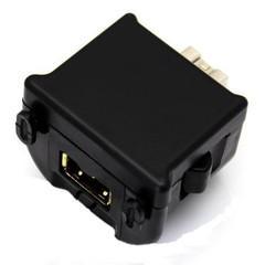 Black Wii MotionPlus Adapter - (Complete) (Wii)