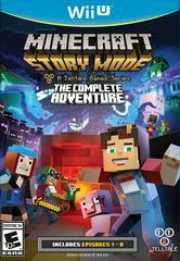 Minecraft: Story Mode Complete Adventure - (Cosmetically Flawed Complete in Box) (Wii U)