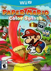 Paper Mario Color Splash - (Game Only) (Wii U)