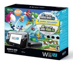 Wii U Console Deluxe: Mario & Luigi Edition - (Pre-Played) (Wii U)