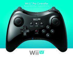 Wii U Pro Controller Black - (Pre-Played) (Wii U)