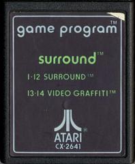 Surround [Text # Side Label] - (Game Only) (Atari 2600)